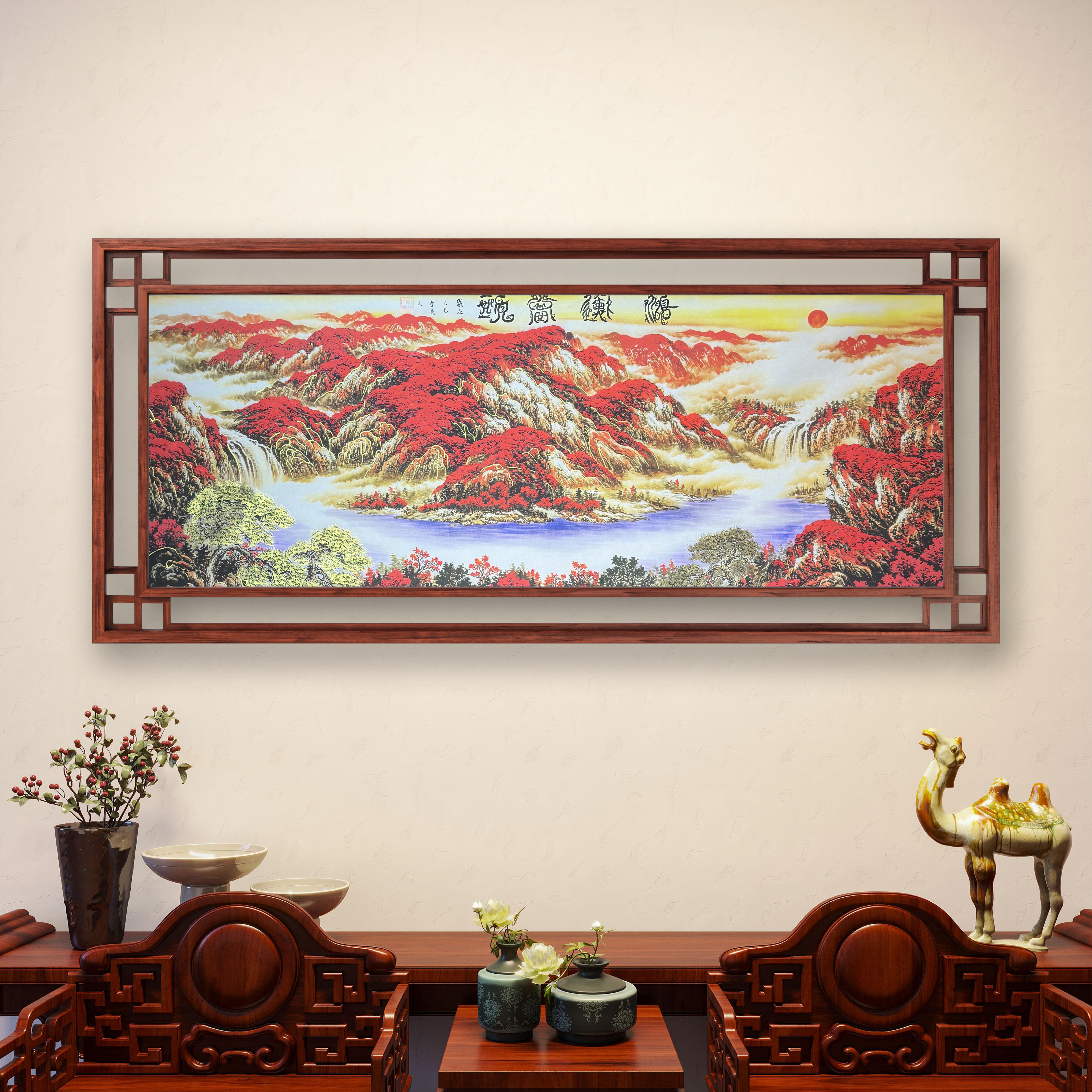 李长文老师原创作品《鸿运当头》