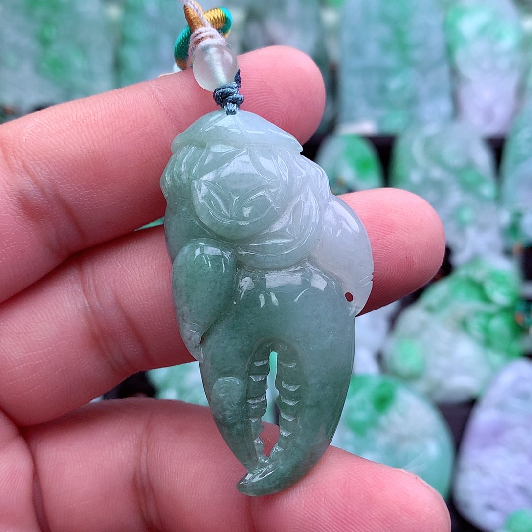 翡翠吊坠(不含链)未镶嵌