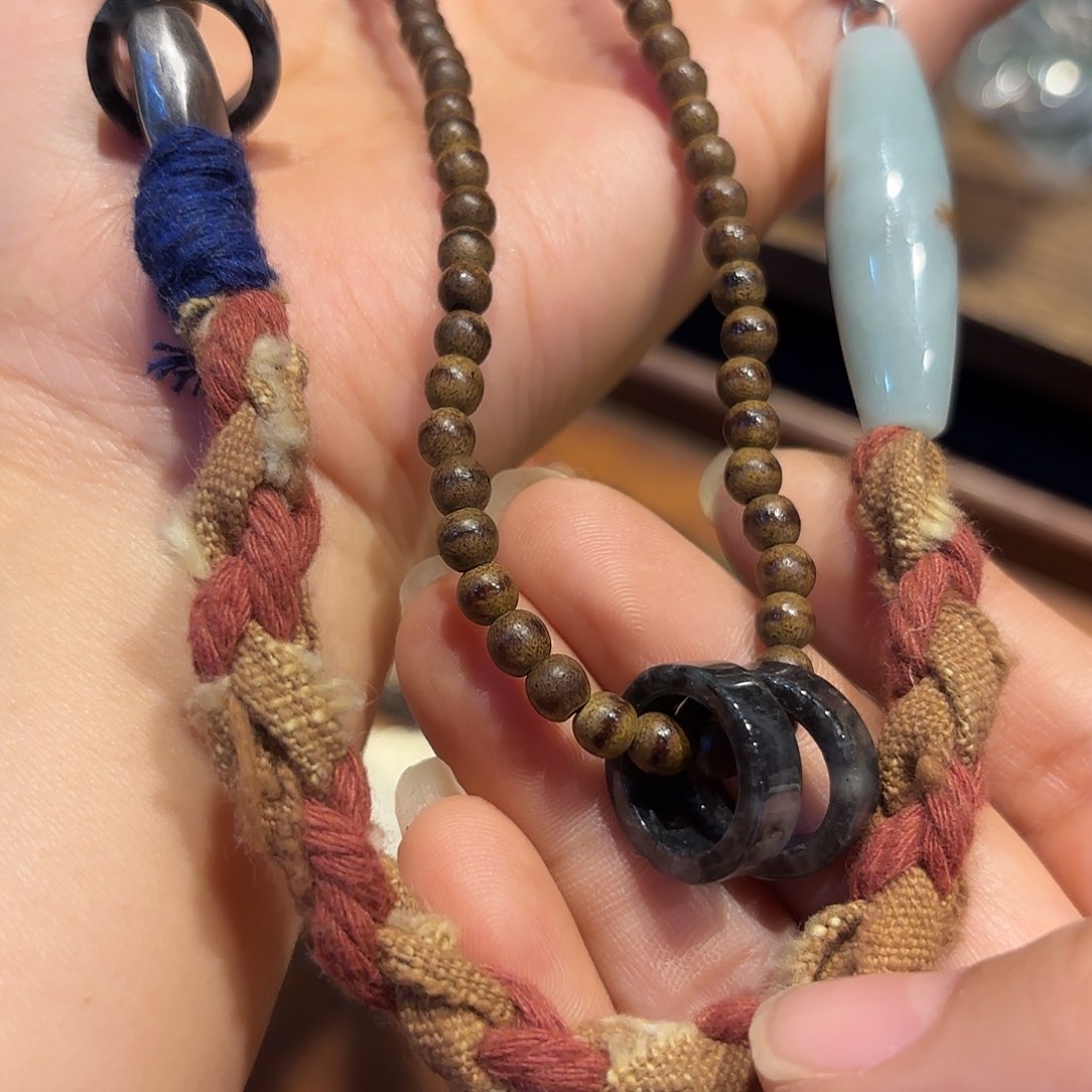 翡翠颈饰未镶嵌原创