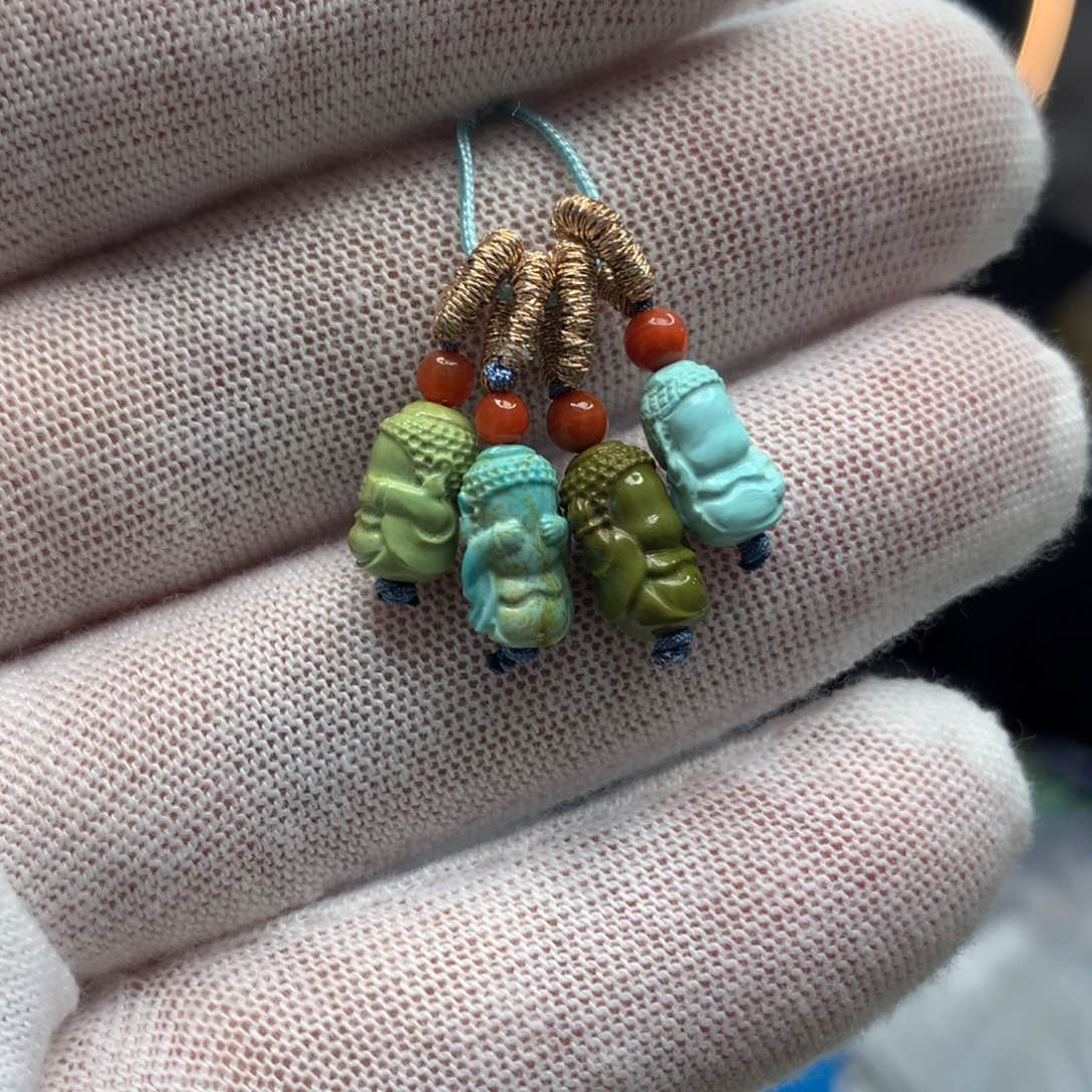 绿松石挂件未镶嵌