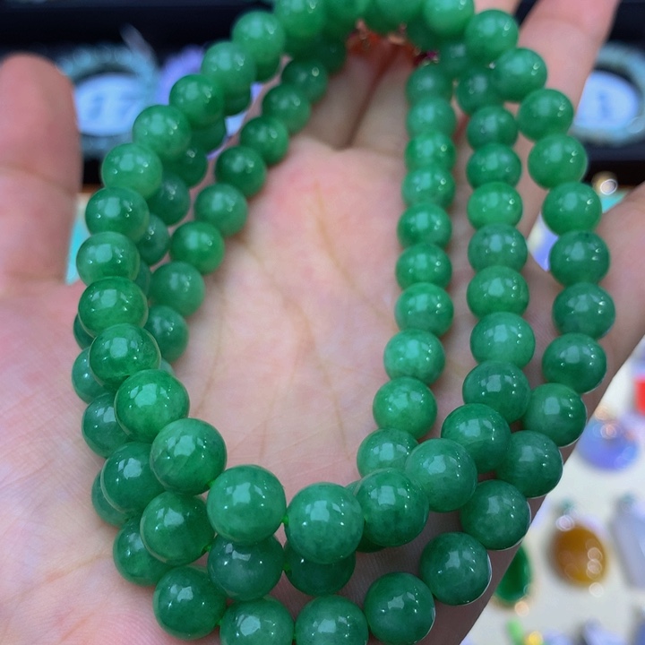 翡翠未镶嵌手链翡翠