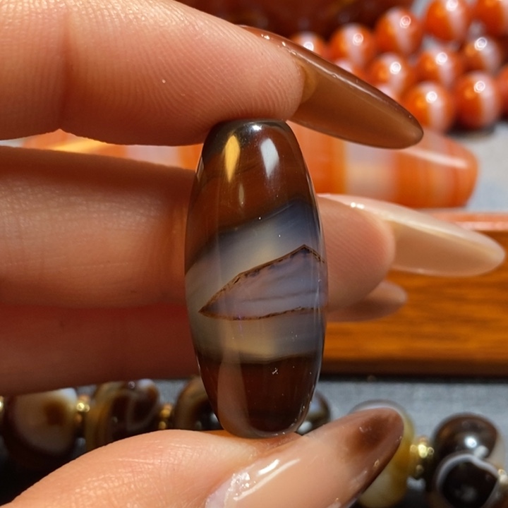 玛瑙/玉髓未镶嵌颈饰