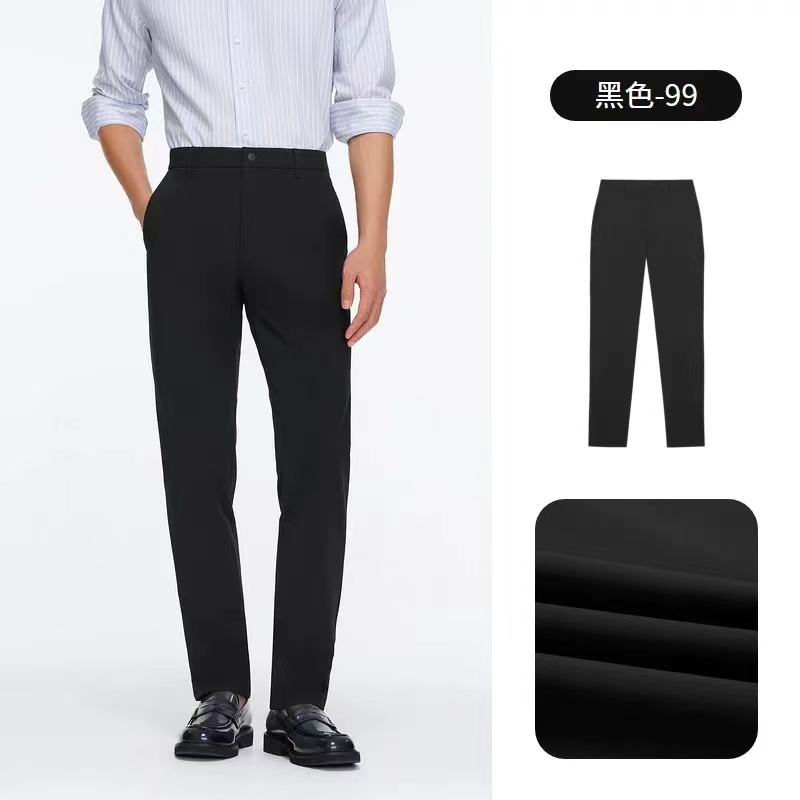 H21010金 男装休闲裤秋冬季新款裤子直筒舒适抗皱易打理长裤男裤