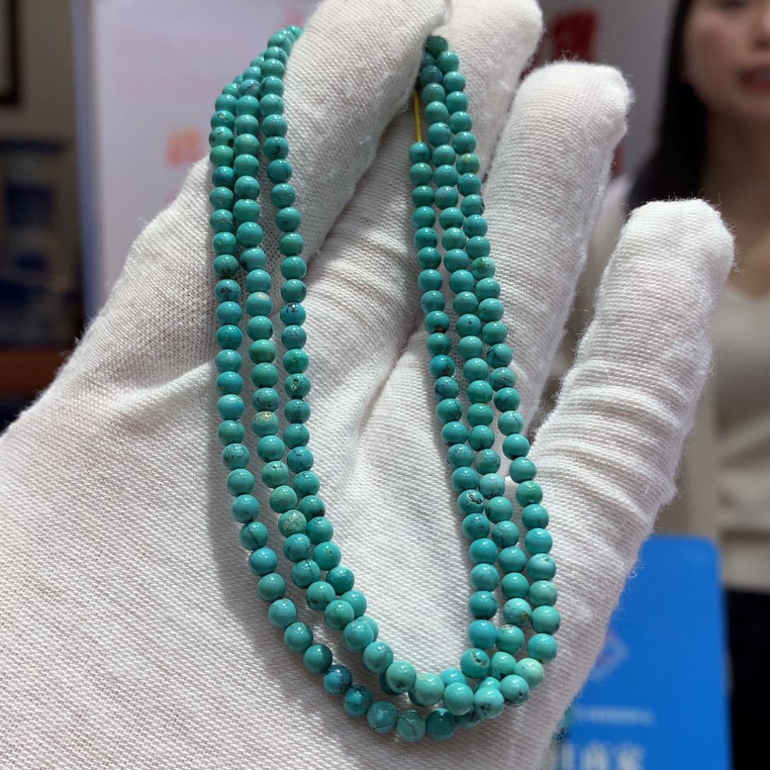 绿松石长链未镶嵌