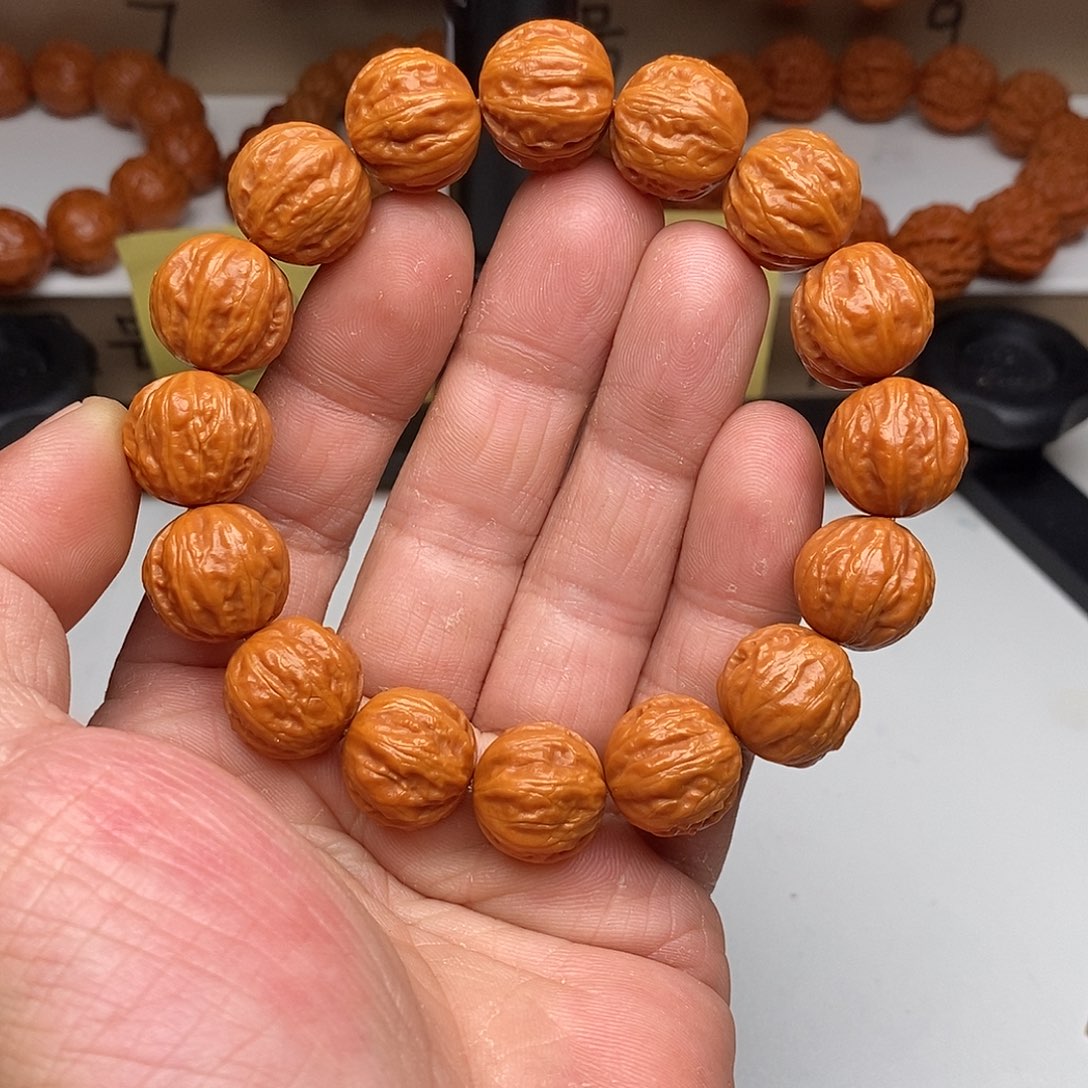 木质类文玩核桃1.6八棱