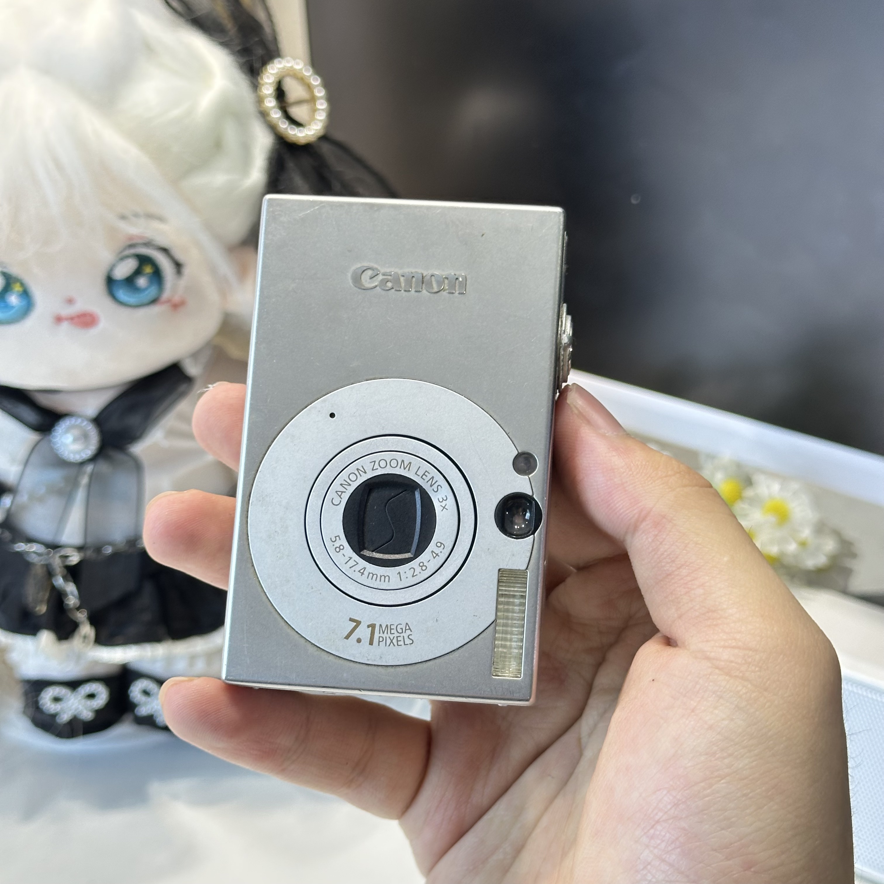 9新 Canon/佳能 佳能ixus70人像神器网红机冷白皮带配件