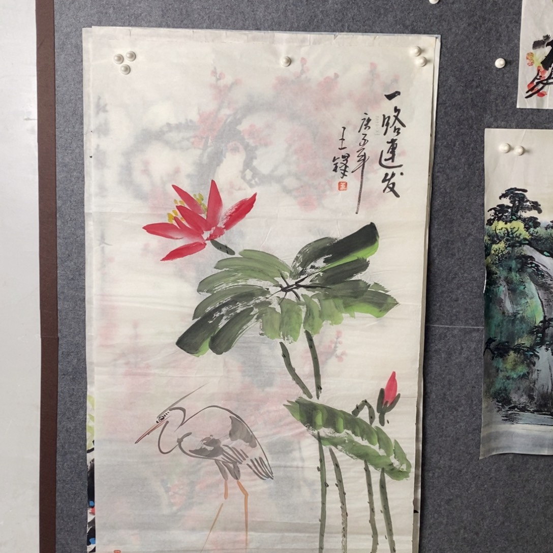 正***量国画手写手绘国画作品33