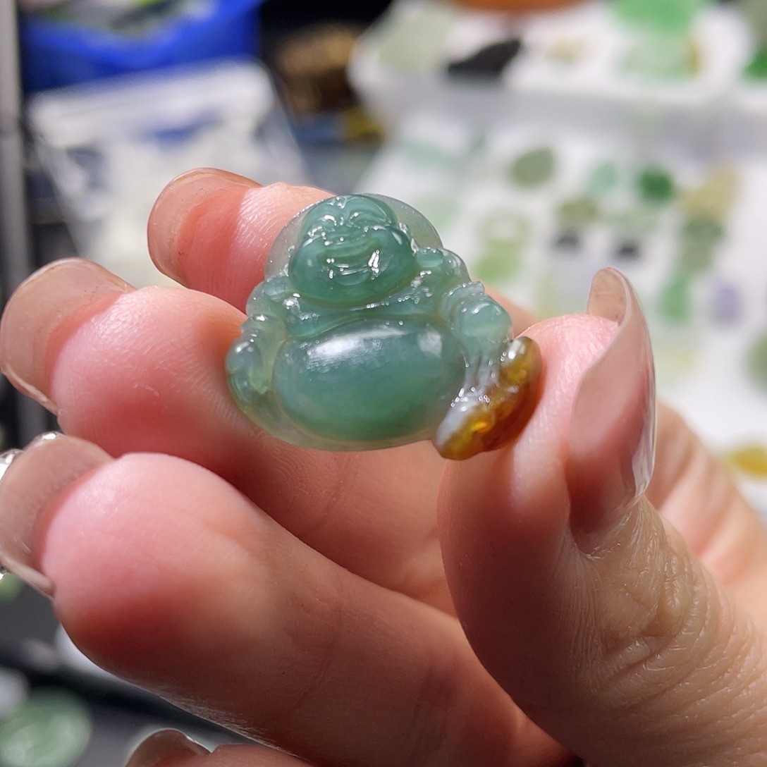 定制翡翠未镶嵌毛货