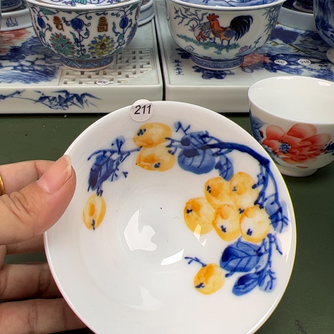 杯景德镇纯手绘茶具211