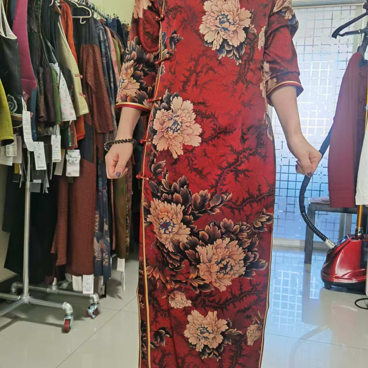 9021210旗袍连衣裙