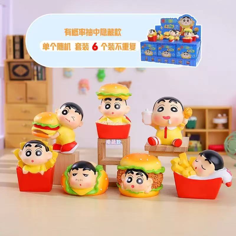 麦门小星愿小新盲盒摆件散盒