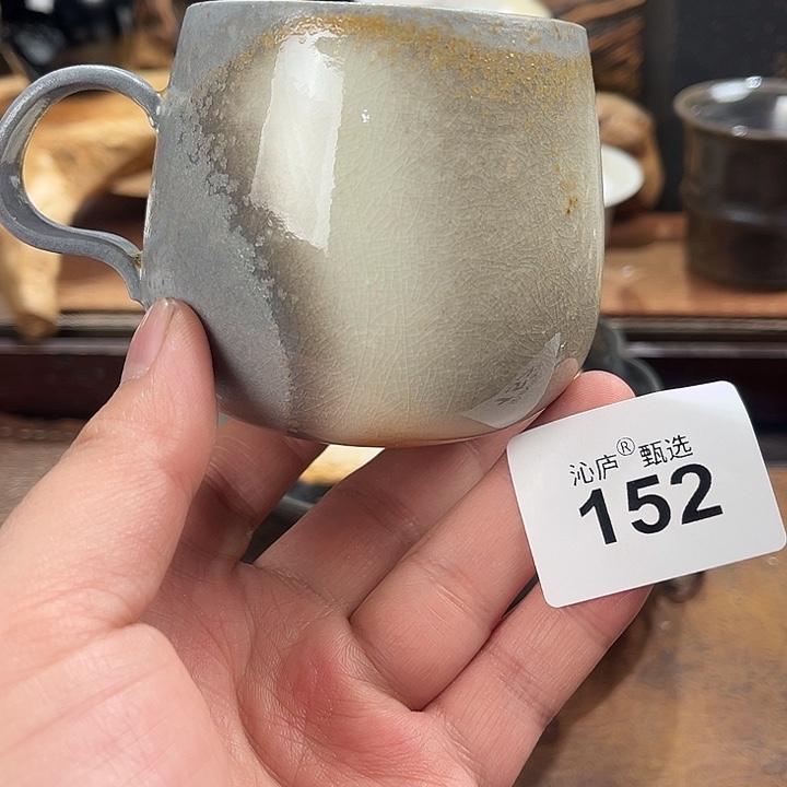 沁庐柴窑古法柴烧全手工茶具