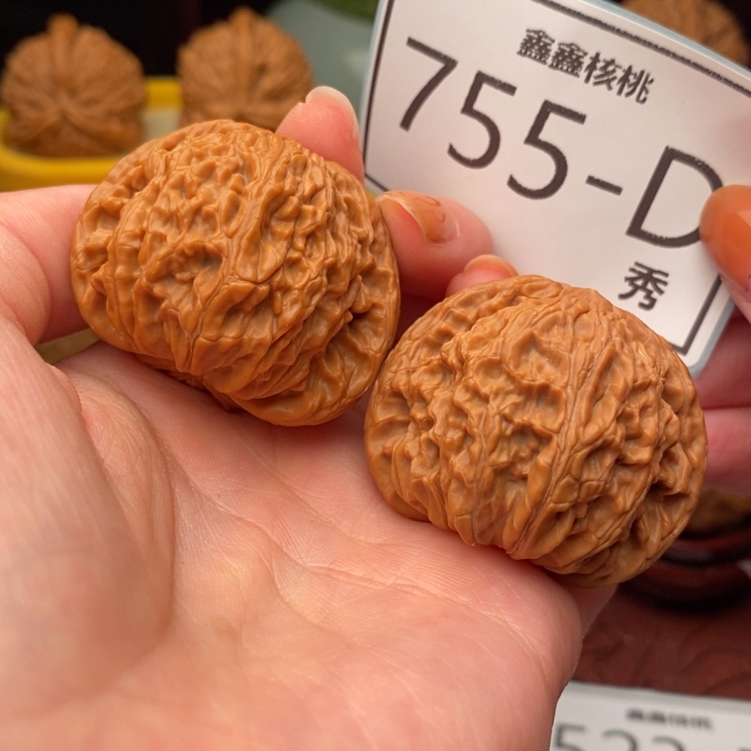 文玩核桃把件正磨40