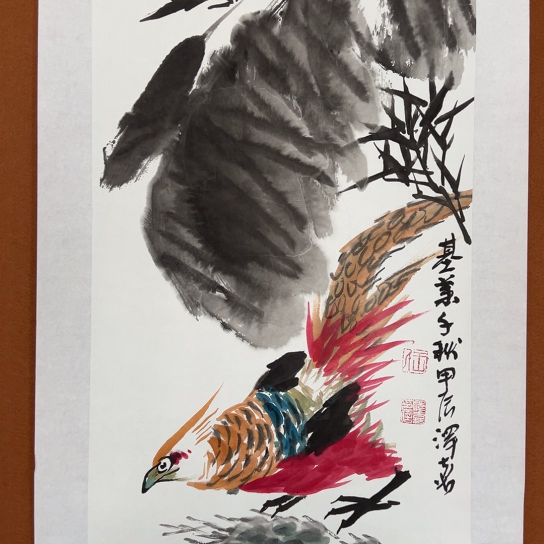 国画李文峰的作品