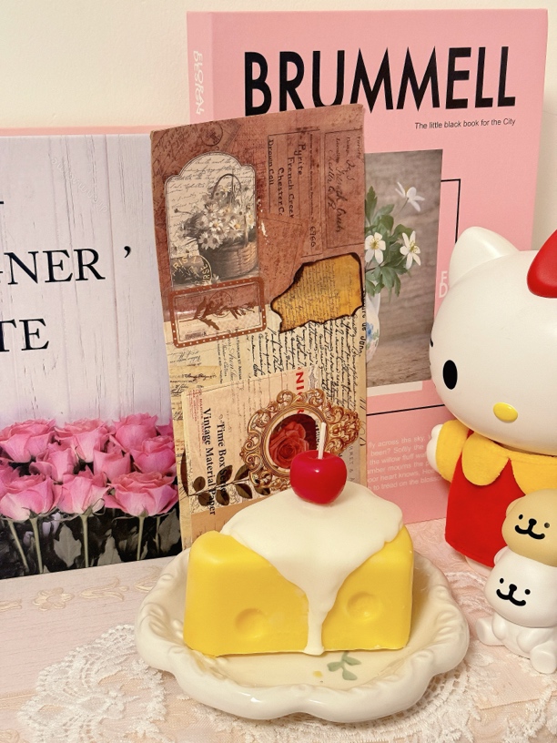 甜甜奶酪手作天然香薰蜡烛