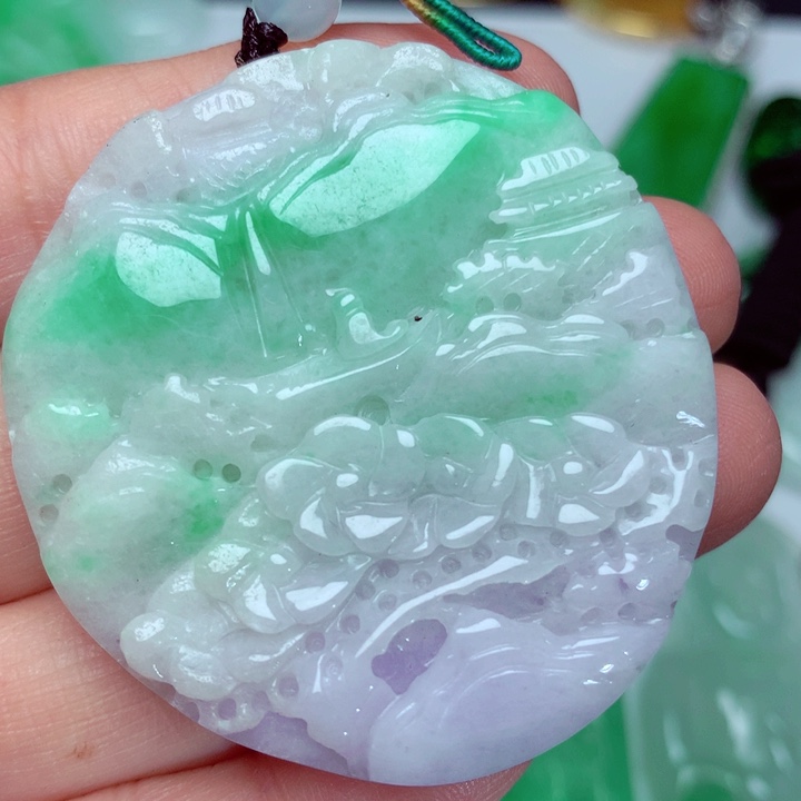 翡翠吊坠(不含链)未镶嵌