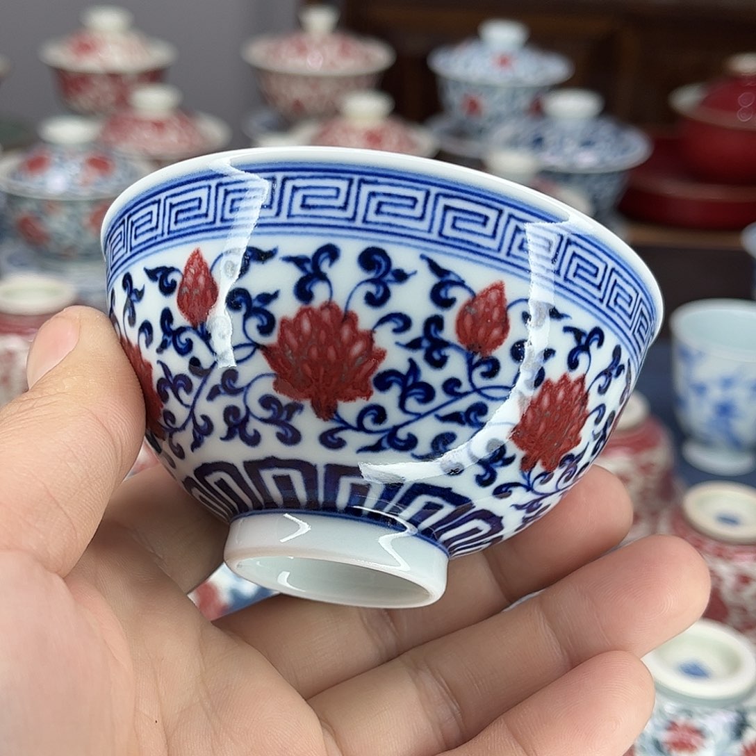 景德镇陶瓷青花釉里红