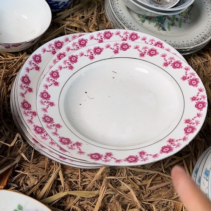 瓷片景德镇陶瓷6个