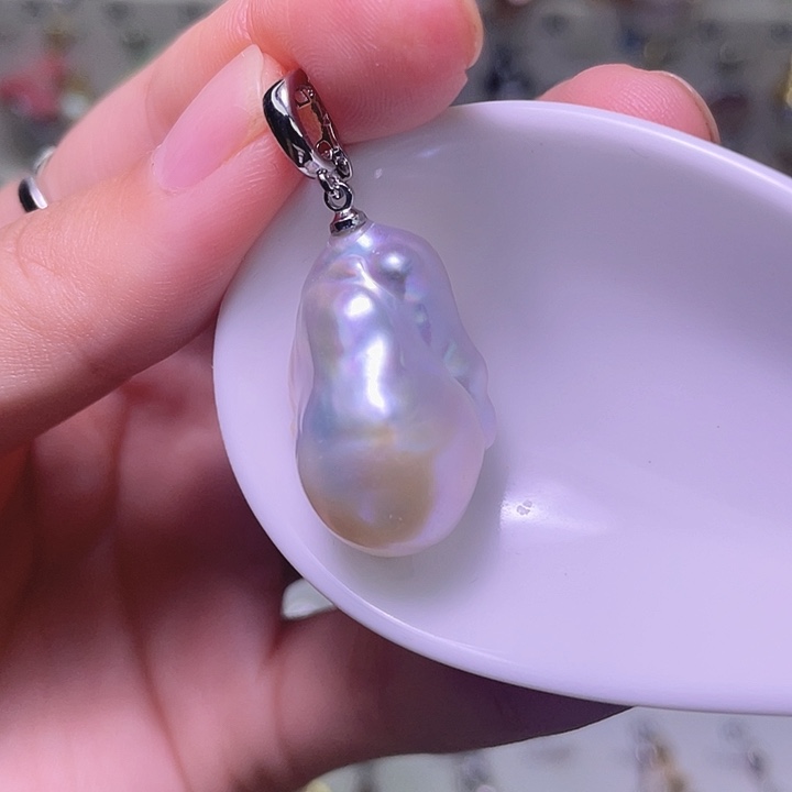 颈饰合金淡水珍珠22