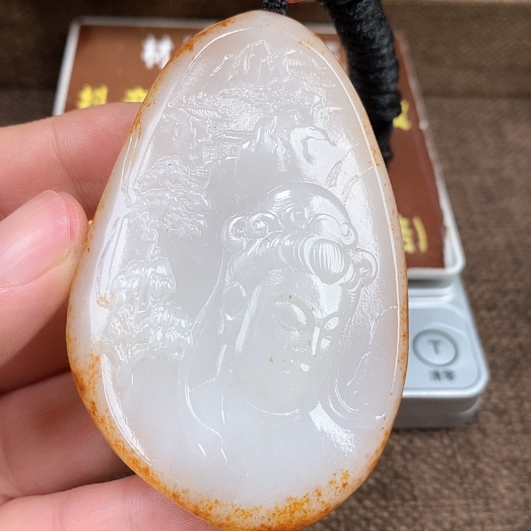 和田玉颈饰未镶嵌