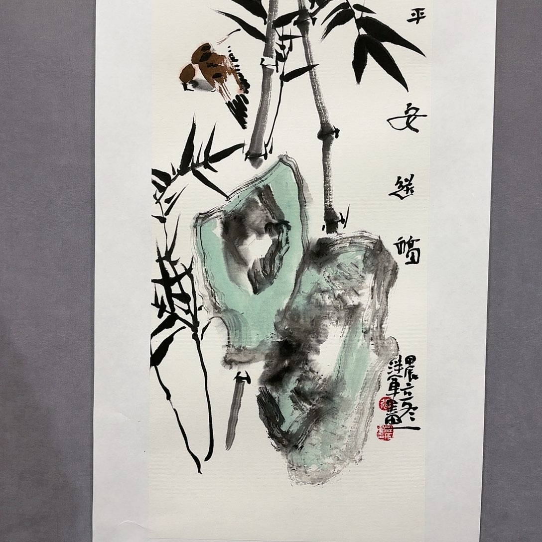 国画国画纯手绘作品请放心去藏