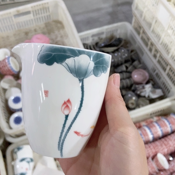 茶具微瑕，介意勿拍