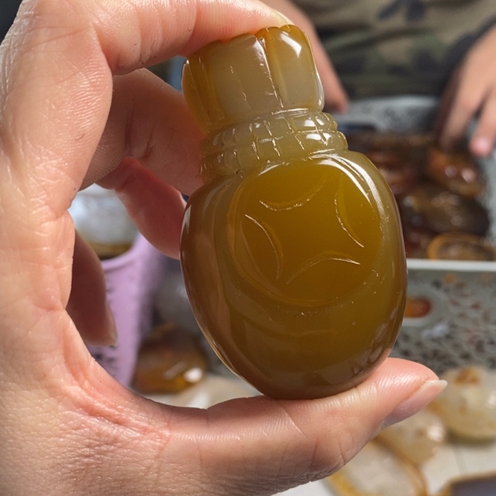 玛瑙/玉髓吊坠(不含链)未镶嵌