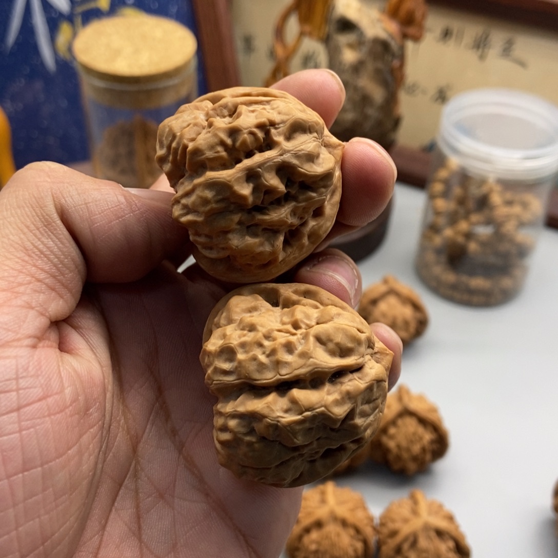 不***言40尺寸蛤蟆头文玩