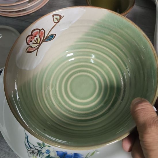 瓷片磁州窑五厂盘碗壶杯