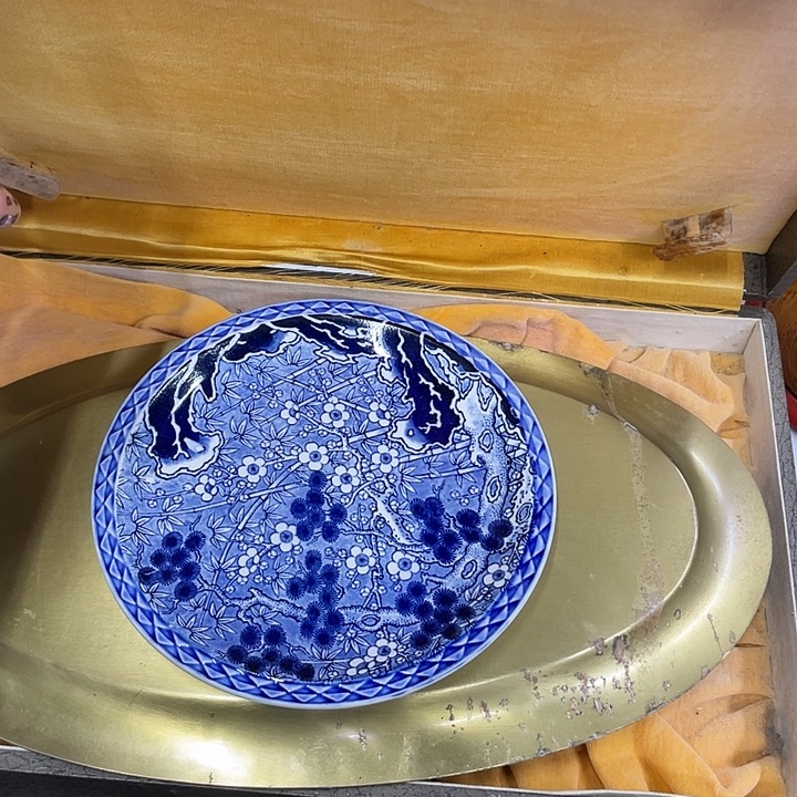 铁***客摆件老讷精品盘子