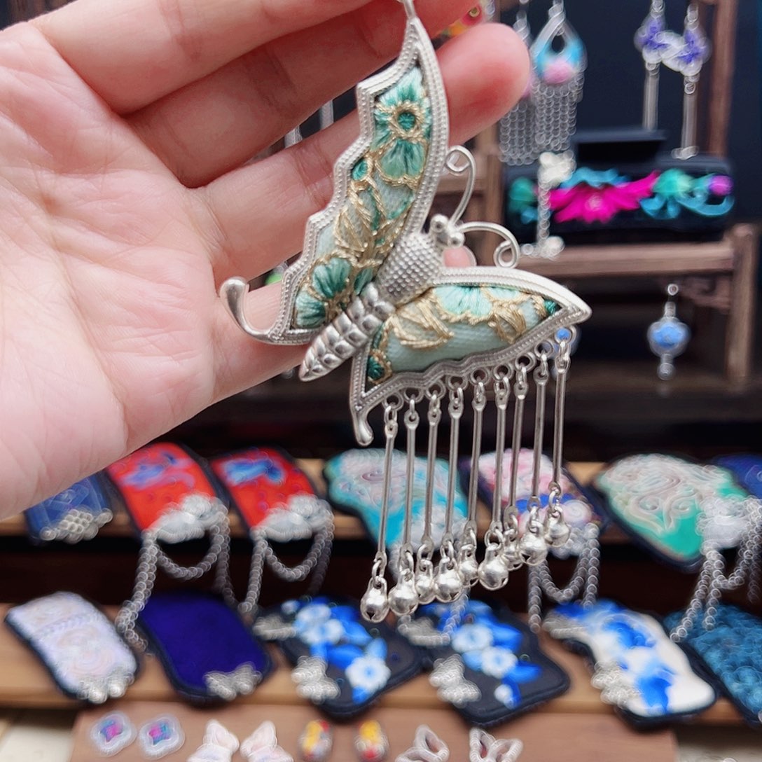 织绣手工刺绣工艺品