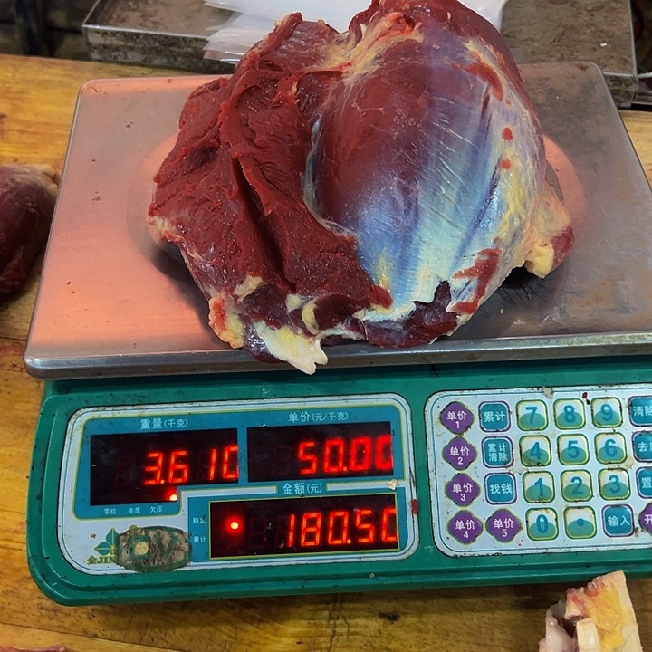 广西土耕马马肉中国大陆