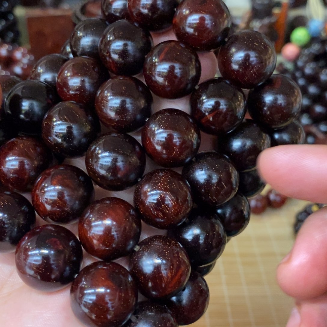 小叶紫檀手串/手链多样性发其一小叶紫檀1.8