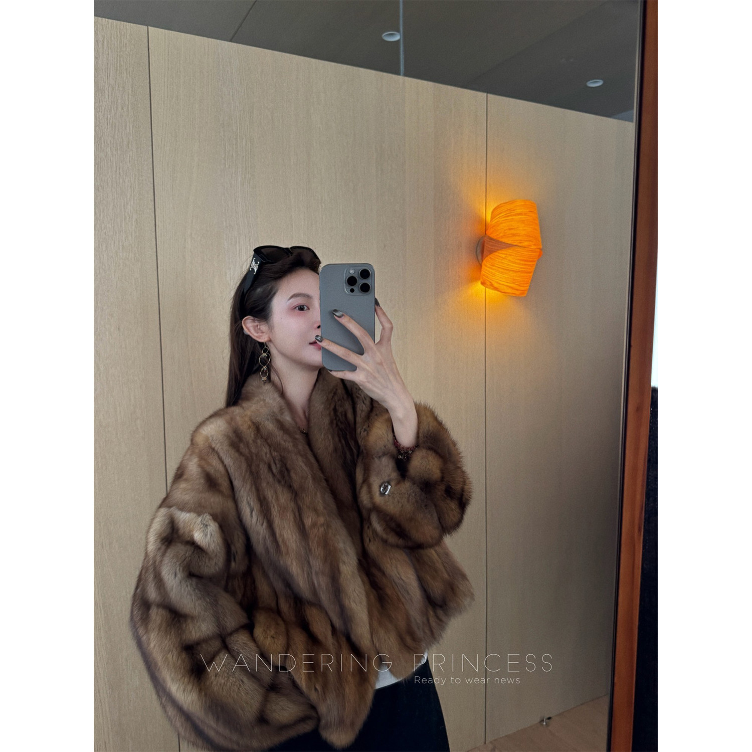 钱美西24号专场 加拿大 天然本色全抽刀外套 24855