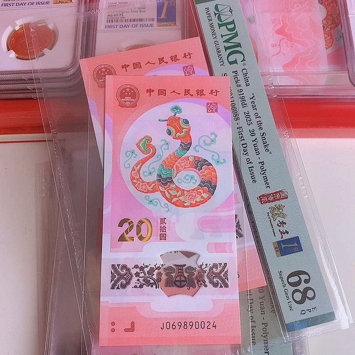 塑料2025蛇钞069890024