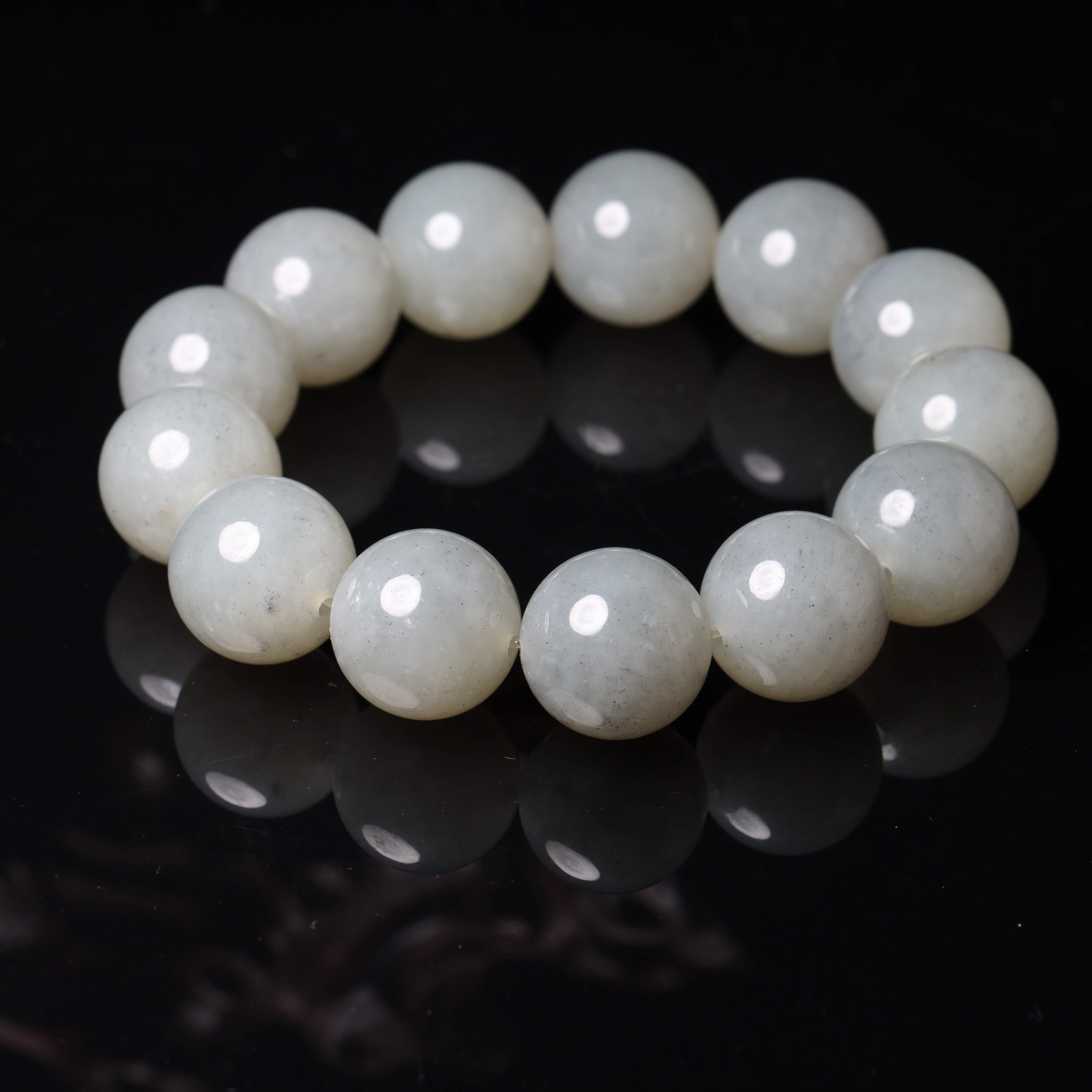 和田玉青花手串-NX