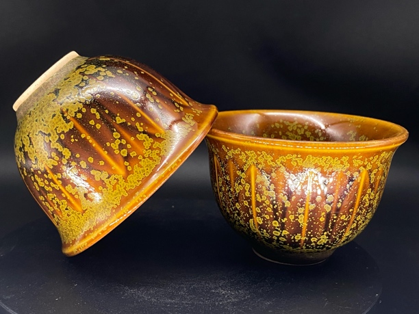 钧瓷茶具主人杯 茶叶末 