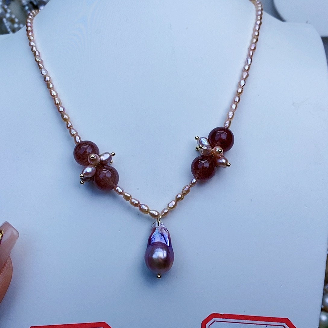 淡水珍珠颈饰未镶嵌