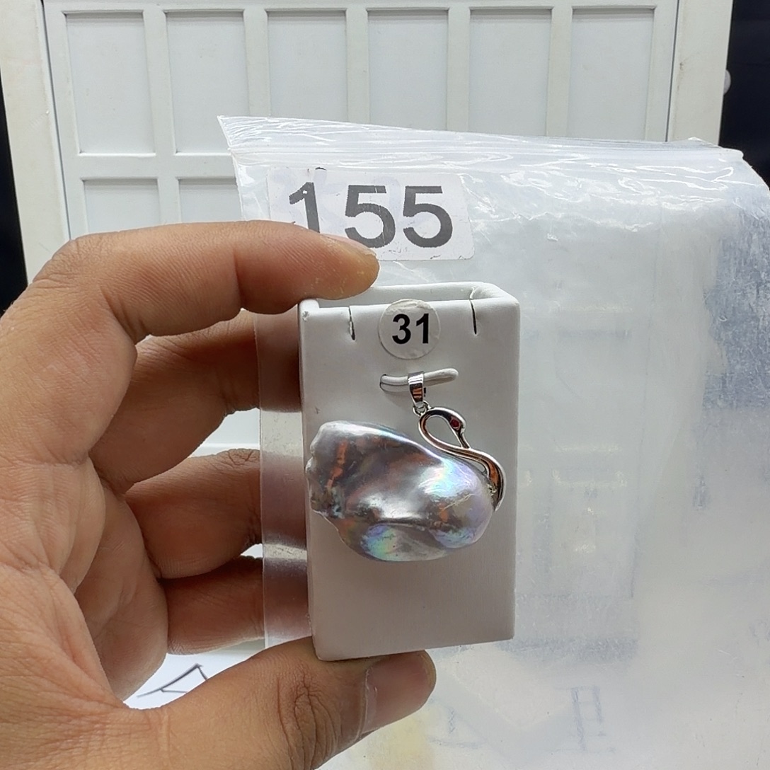 淡水珍珠合金颈饰