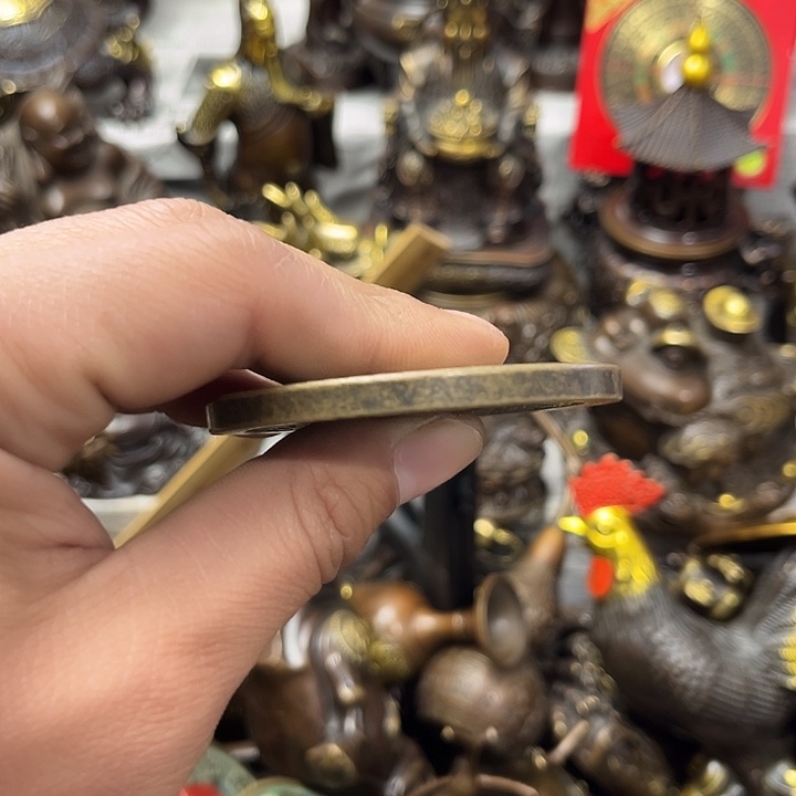 顺顺利利，铜器摆件