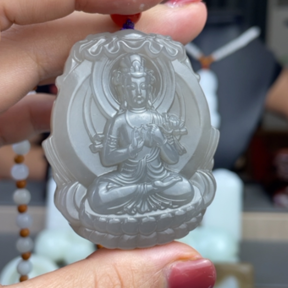 【闪购商品】和田玉未镶嵌颈饰