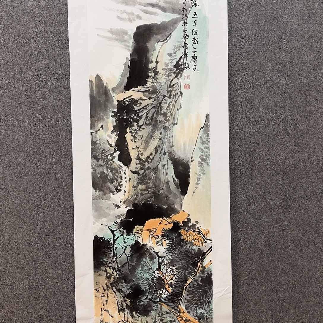 国画杜浩老师手绘作品