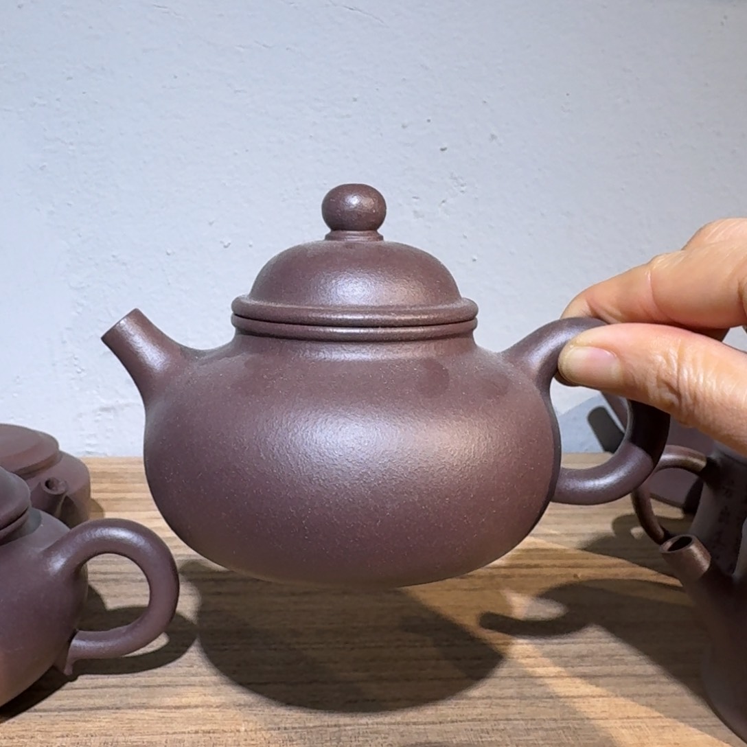 紫泥茶壶天青200毫升左右