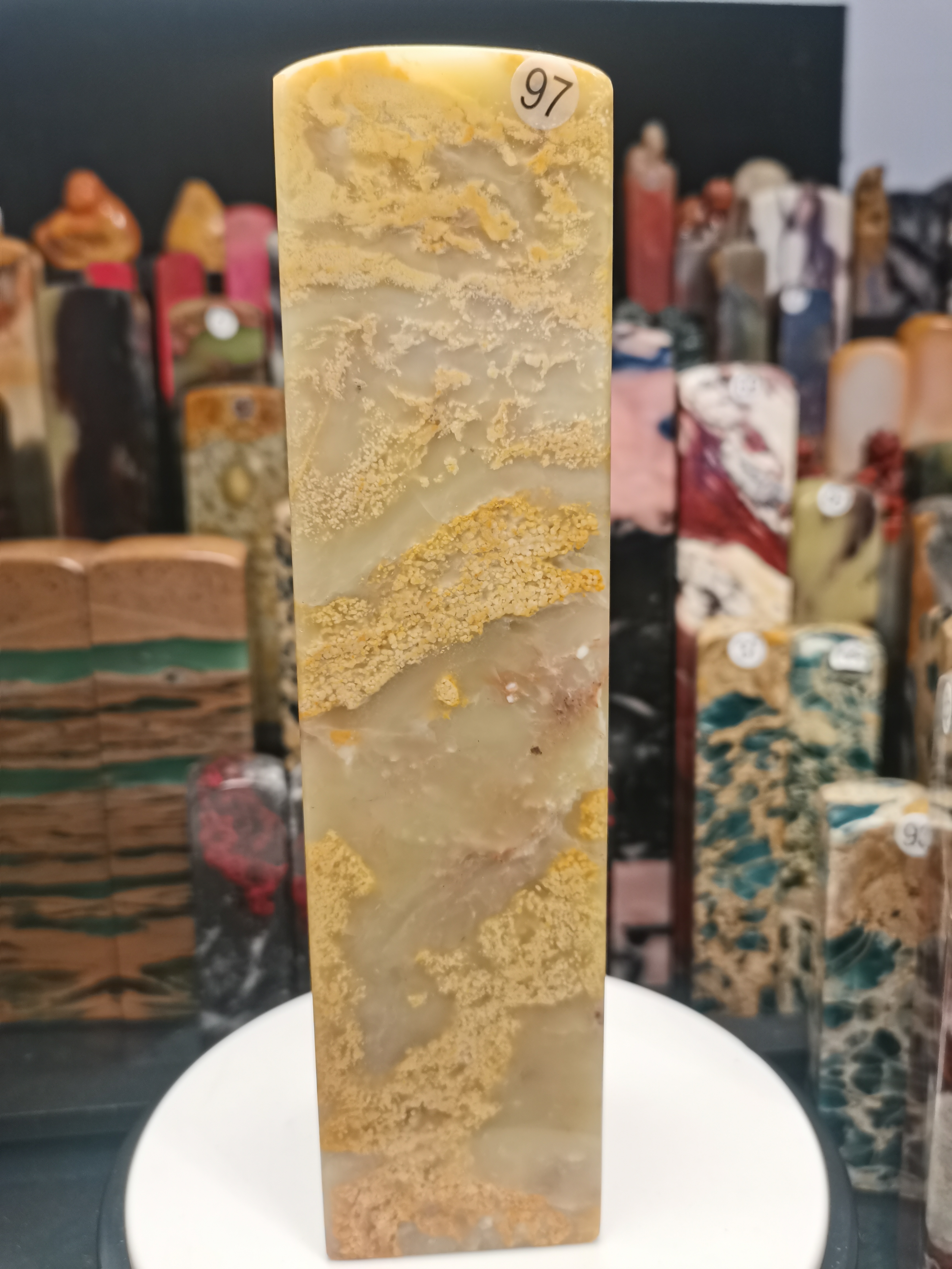 寿山石鱼籽冻印章5+20