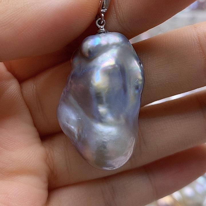 淡水珍珠未镶嵌吊坠(不含链)