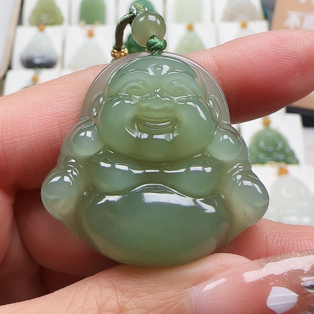 *****和田玉未镶嵌颈饰35
