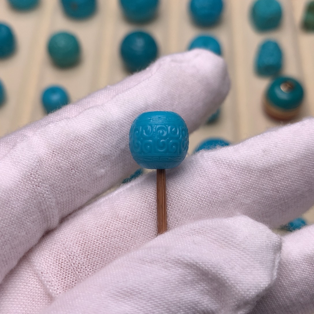 绿松石未镶嵌绿松石回纹10.6