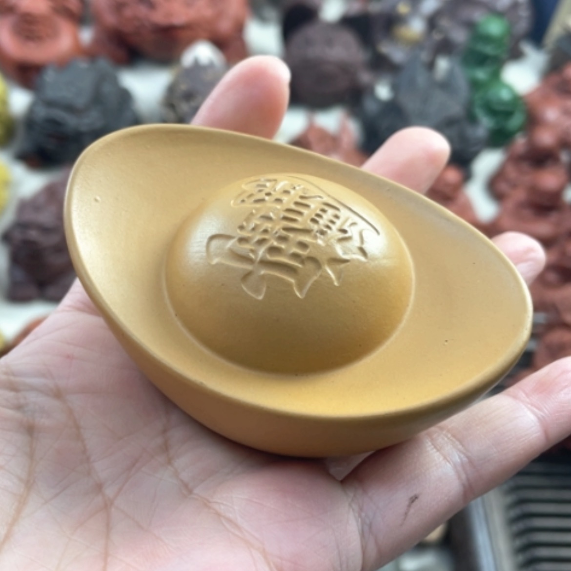 【闪购商品】紫砂茶宠紫砂元宝