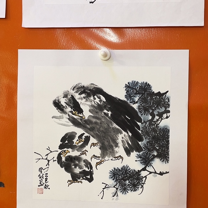 国画张圣敏先生纯手绘作品