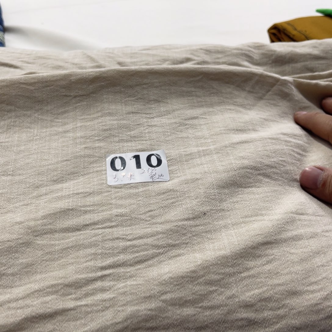 天丝（莱赛尔纤维）麻010 麻本色天丝麻竹节3.7米